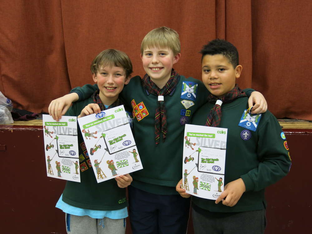 Chief Scout Silver for Stamperland Cubs