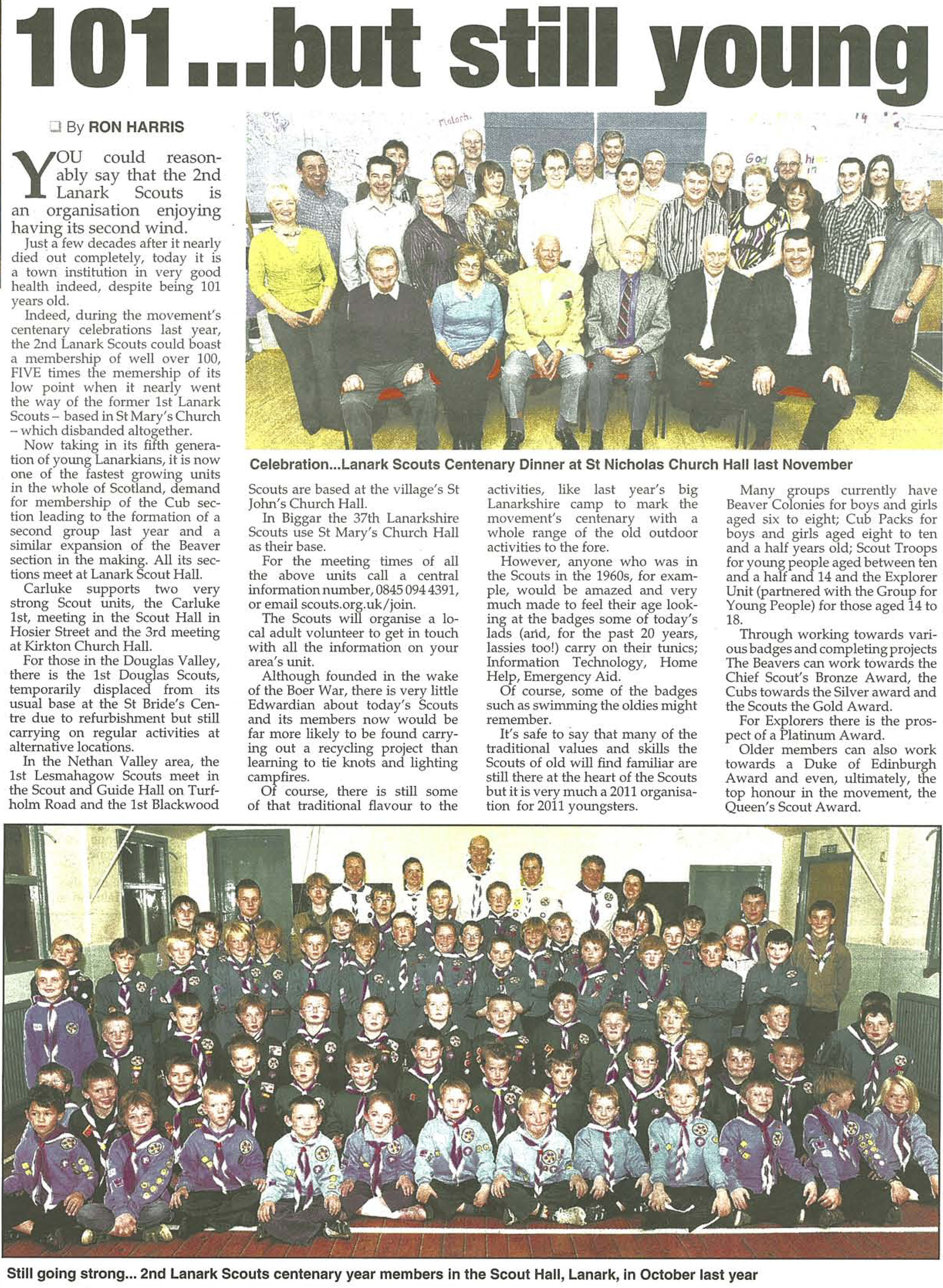 Lanark Gazette June 2011